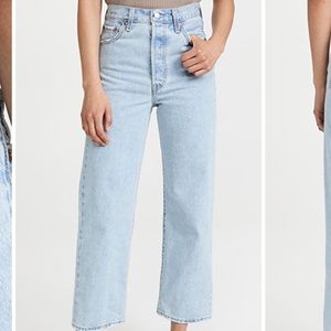 Levi’s Ribcage Straight Ankle Super High Rise Jeans